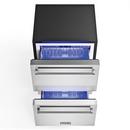 24 INCH INDOOR/OUTDOOR 2-DRAWER FREEZER 