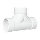 6 in. PVC DWV 2-Way Cleanout Tee