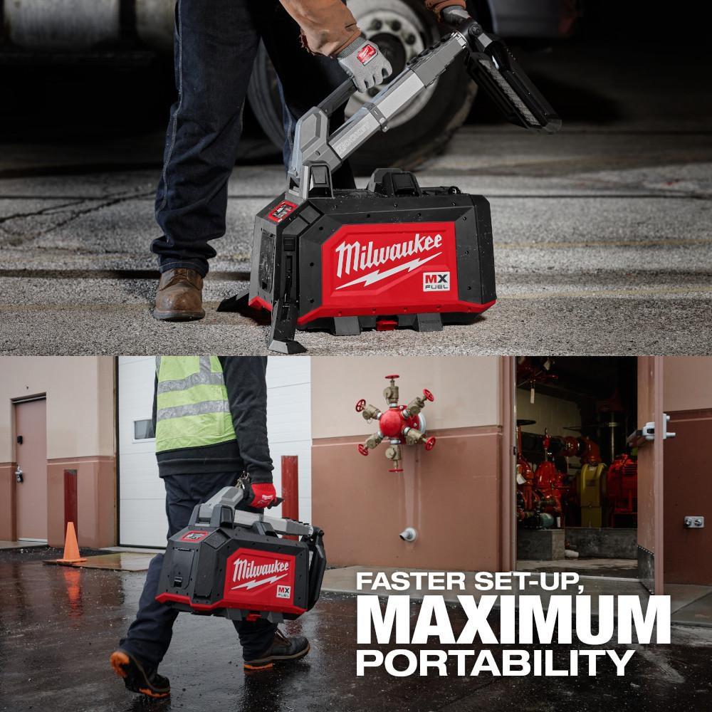 MX FUEL ROCKET DUAL POWER COMPACT TOWER LIGHT 