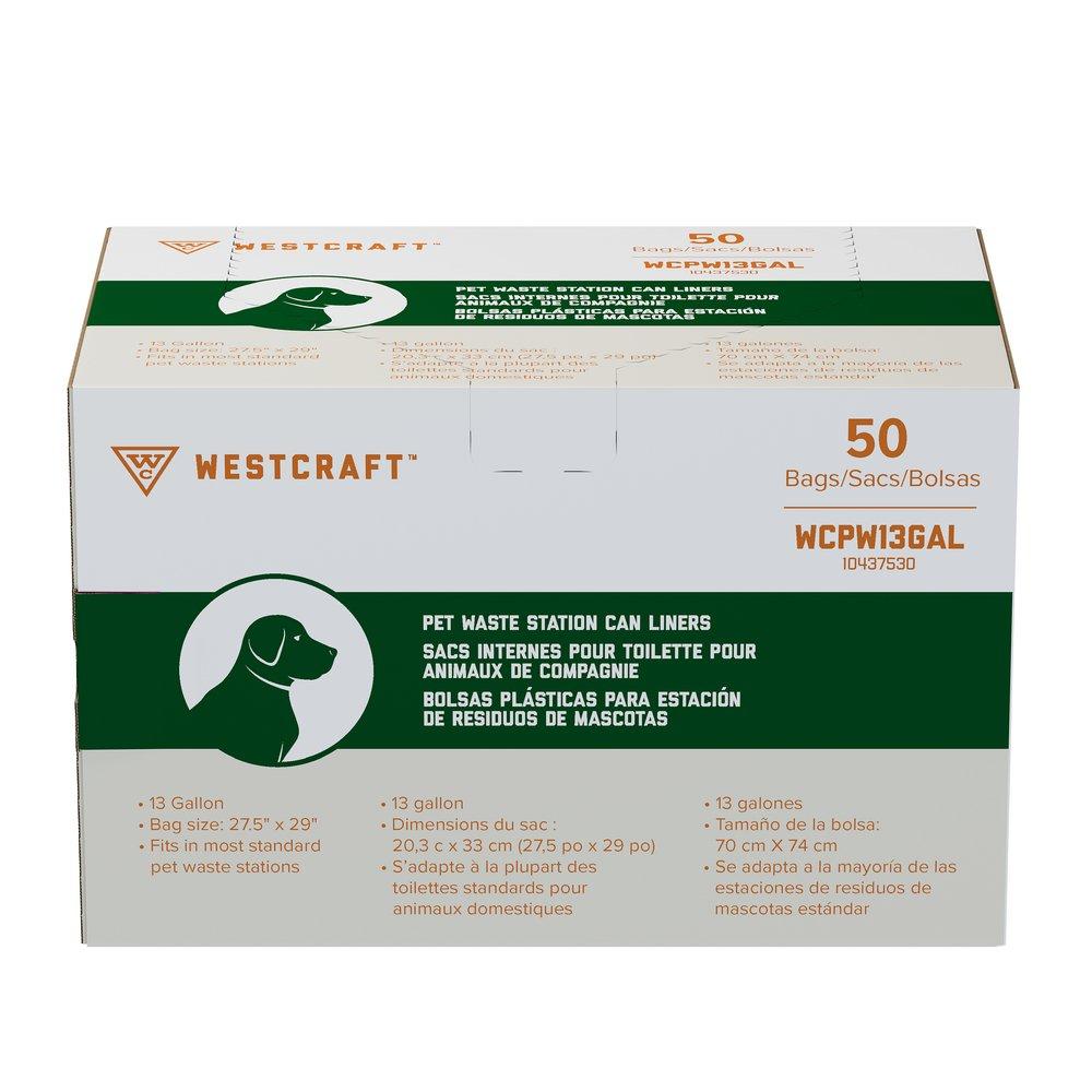 13 gal. Pet Waste Station Can Liner (Box of 50) 