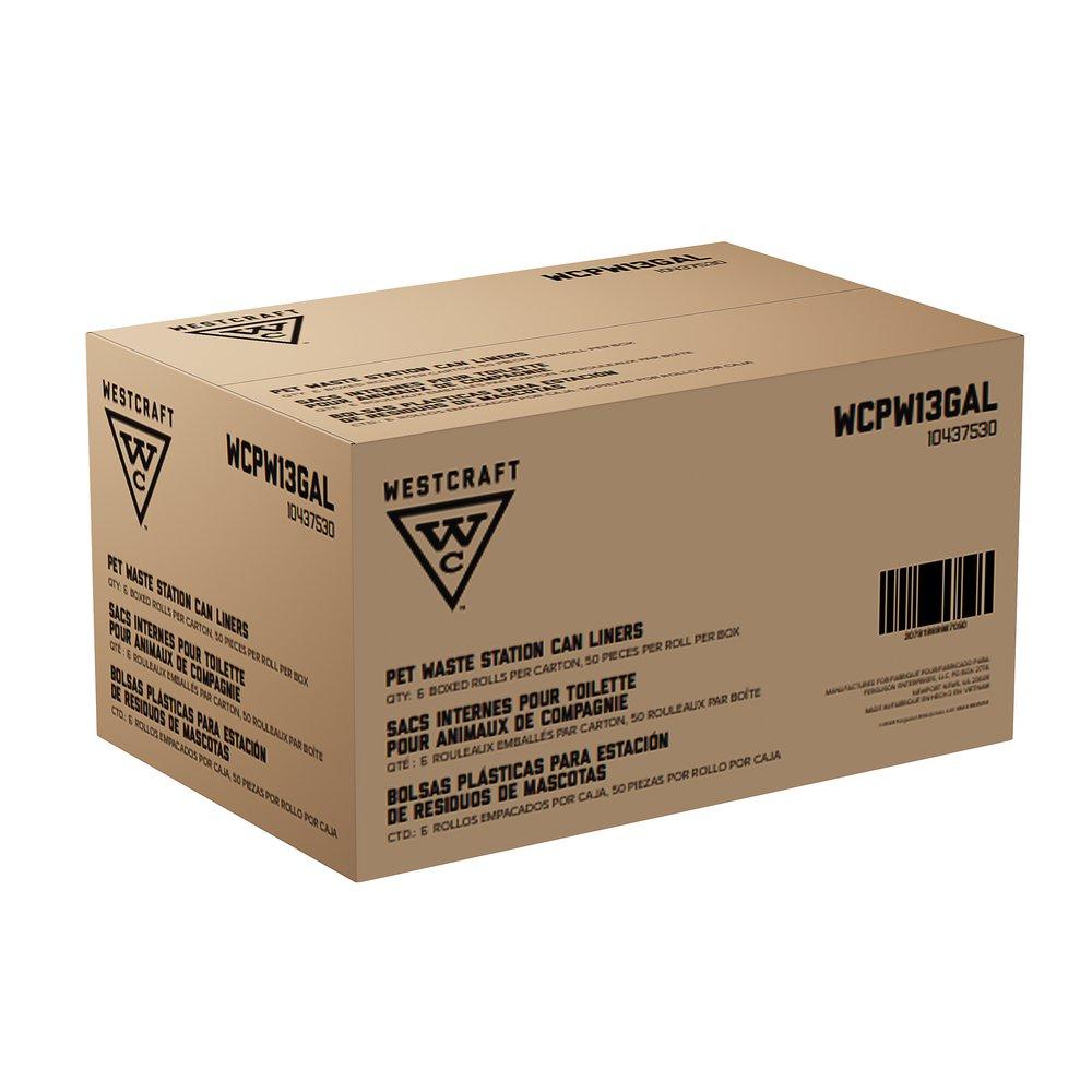 13 gal. Pet Waste Station Can Liner (Box of 50) 