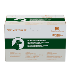 13 gal. Pet Waste Station Can Liner (Box of 50)