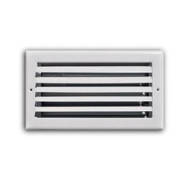 8 x 4 in. Aluminum Curved Blade Ceiling Supply Diffuser