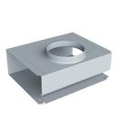 AVALLON WALL MOUNT RECIRCULATION DEFLECTOR FOR 6 DUCTING 