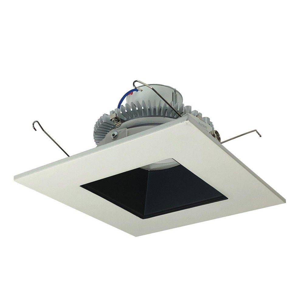 6 COBALT CLICK LED RETROFIT SQ. 1000LM 12W 3000K BLACK WHITE NLCBC2-65630BW/10 