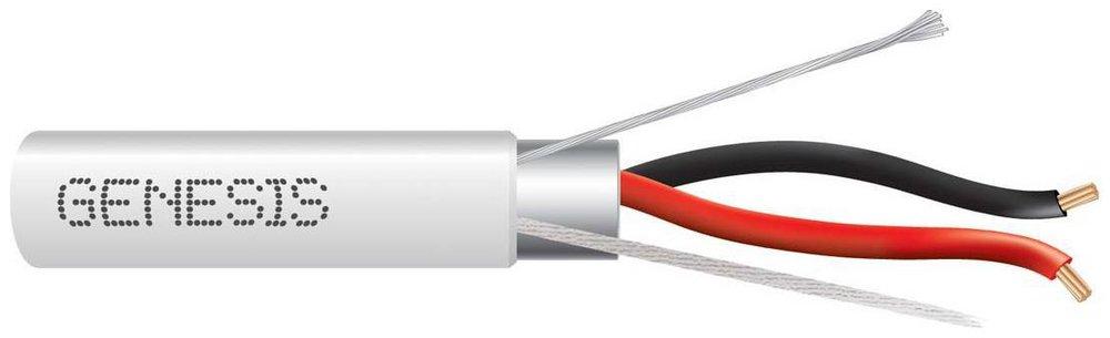 500 ft 16 ga 2-Conductor Stranded Copper Cable in Natural 