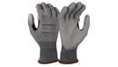 18G Cut Level A4 Polyurathane Palm Dipped Gloves, M (12 Pairs) 