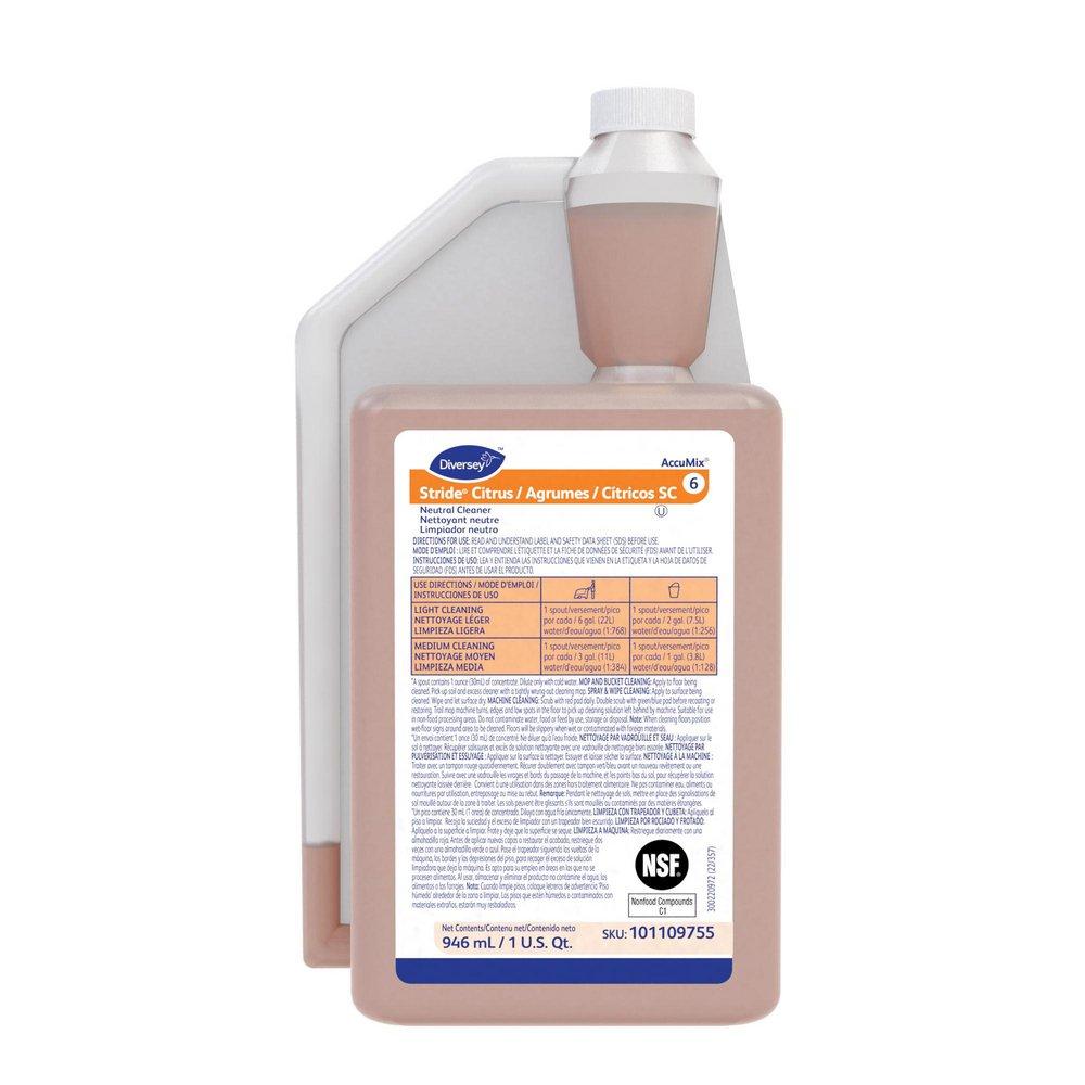 32 OUNCE STRIDE NEUTRAL CLEANER CITRUS 6/CA 