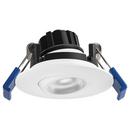 2 in. Ultra-Slim Selectable CCT LED Gimbal Downlight in White 