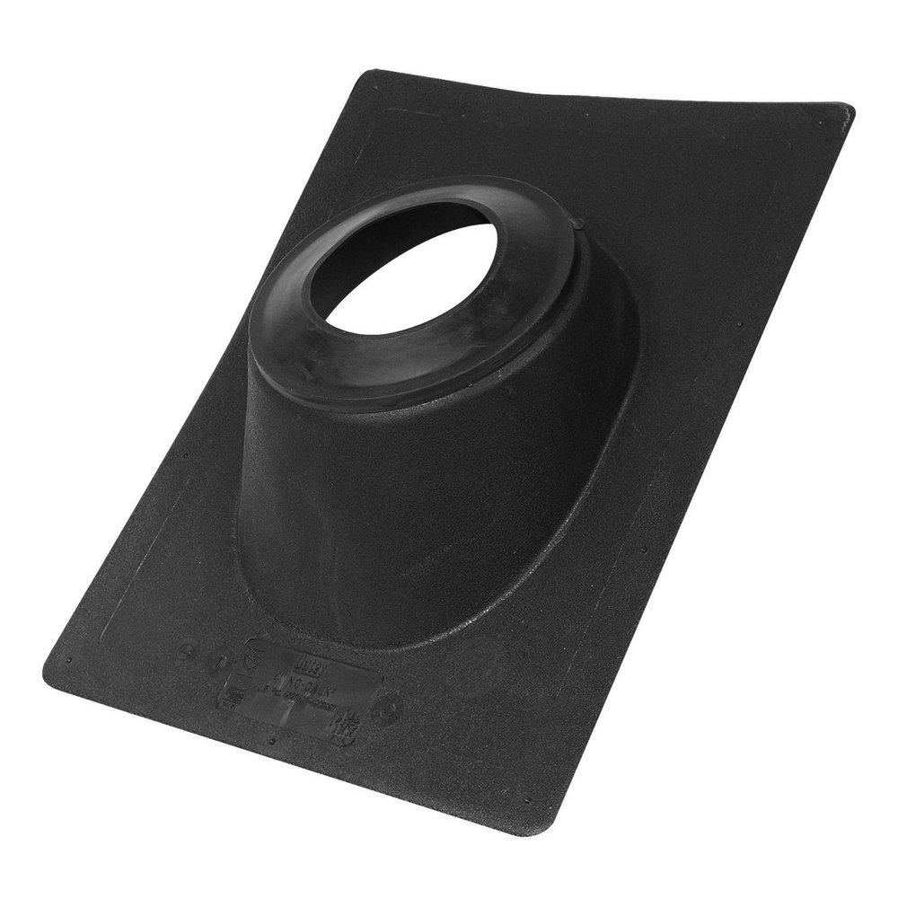 Oatey&reg; Black Thermoplastic Roof Flashing 12 x 16 in. Base 