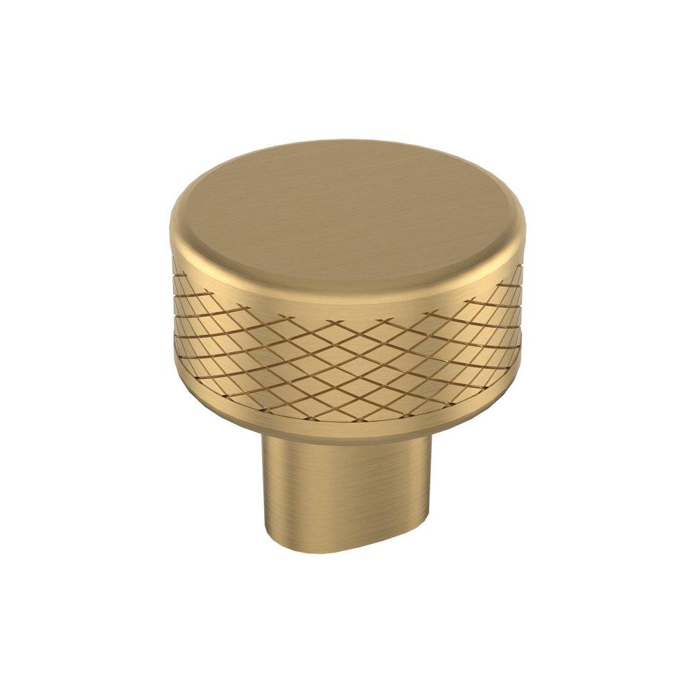BRONX 1-1/4 INCH  32MM  DIAMETER CHAMPAGNE BRONZE CABINET KNOB 