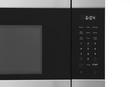 1.7 cu ft 1000 W Over the Range Microwave in Stainless Steel/Black 