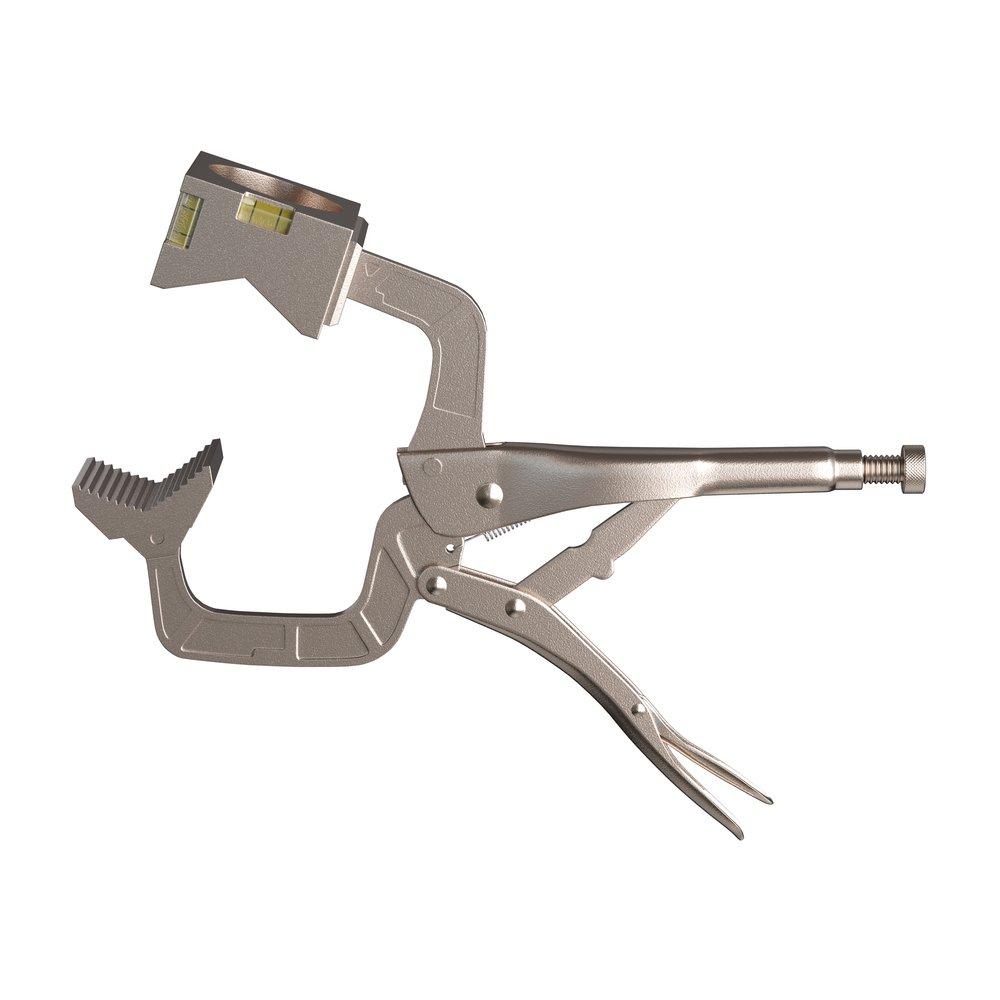 Pilot Clamp Locking Hole Saw Guide 