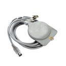 GERICALL CALL CORD RAULAND RESPONDER III+ IV 4000 8-PIN DIN PLUG GREY 10 FT CORD 