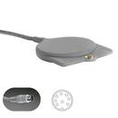 GERICALL CALL CORD RAULAND RESPONDER III+ IV 4000 8-PIN DIN PLUG GREY 10 FT CORD 