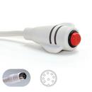 DURACALL CALL CORD JERON PRO-ALERT 640 AND PROVIDER 680 8-PIN DIN PLUG WHITE 7 FT CORD 