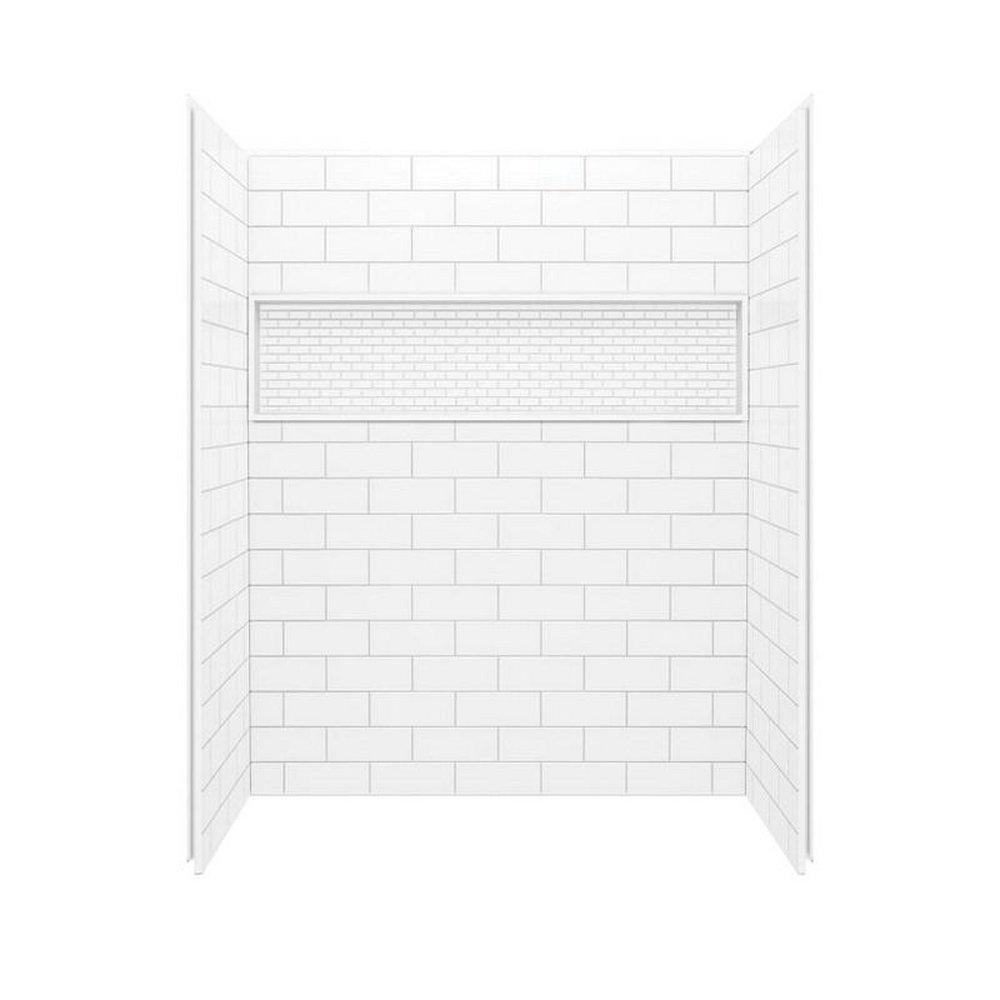 MODERN-STYLED SURROUND WALL KIT COMPATIBLE WITH ALL BOOTZ 60X32 SHOWER BASES 