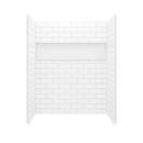 MODERN-STYLED SURROUND WALL KIT COMPATIBLE WITH ALL BOOTZ 60X32 SHOWER BASES 