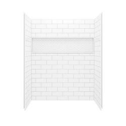 60 x 32 in. 4-Piece Shower Wall Kit