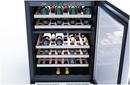 24 in. Dual Zone Wine Cellar with 4.8 cu. ft. Capacity in Stainless Steel 