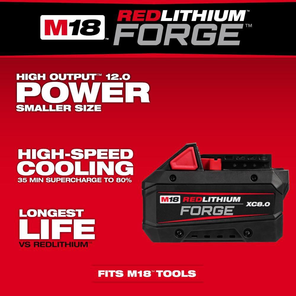 M18 REDLITHIUM FORGE XC8.0 BATTERY PACK 
