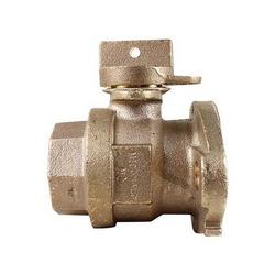 1 in Brass FPT x Meter Swivel Nut Ball Valve