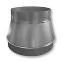 12 in. x 10 in. 26 ga. Spiral Duct Reducer