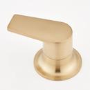 Signature Hardware Brushed Gold Two Handle Roman Tub Faucet and Hand Shower (Trim Only) 