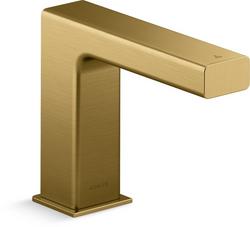 Sensor Bathroom Sink Faucet in Vibrant Brushed Moderne Brass
