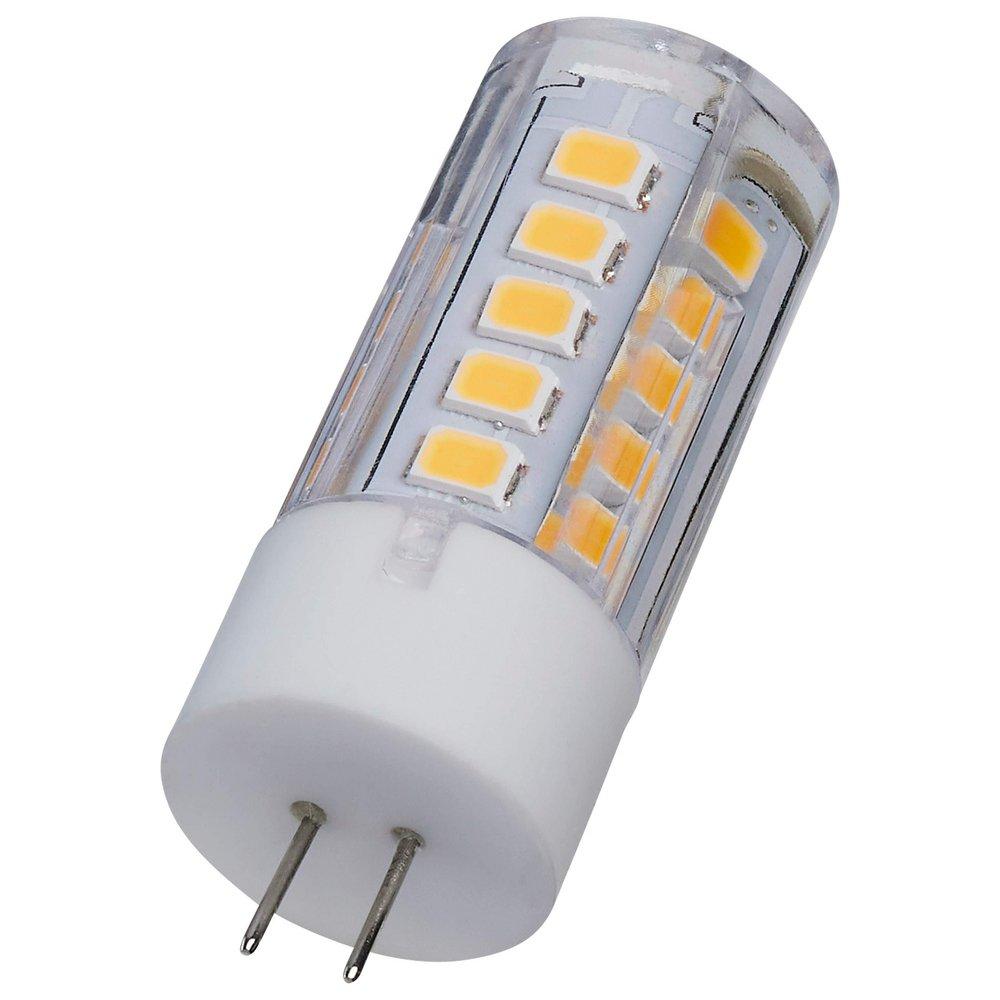 3 WATT T5 LED CLEAR FINISH BI PIN G4 BASE 3000K 12 VOLT 