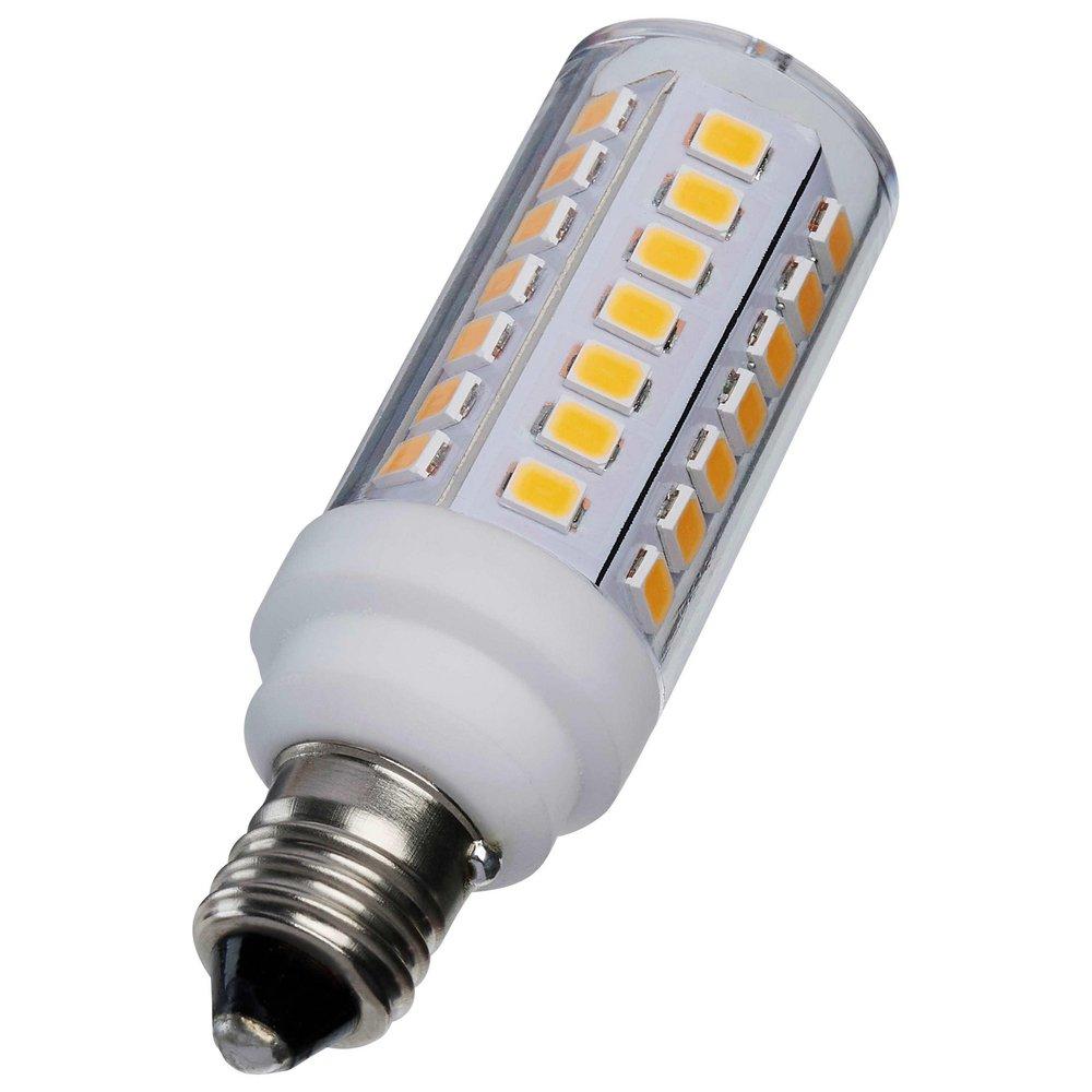 5 WATT T6 LED CLEAR FINISH E11 BASE 3000K 120 VOLT 