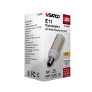 5 WATT T6 LED CLEAR FINISH E11 BASE 3000K 120 VOLT 