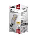 5 WATT T6 LED CLEAR FINISH E11 BASE 3000K 120 VOLT 