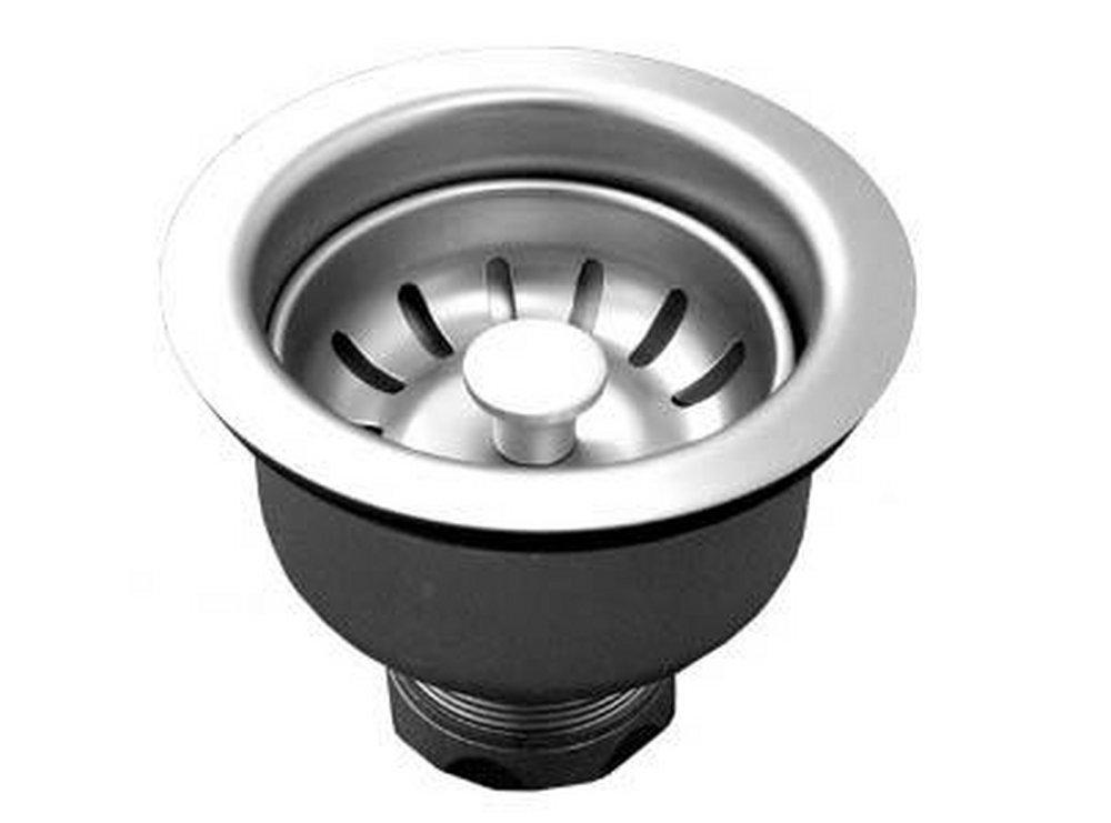 Jomar International SnapNLock Basket Strainer in Stainless Steel