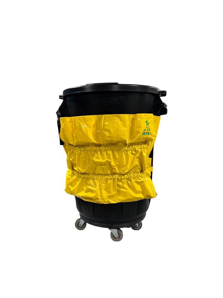 CADDY BAG FOR WASTE CONT YELLOW 