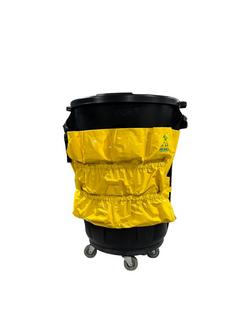 Waste Container Organizer Caddy in Yellow