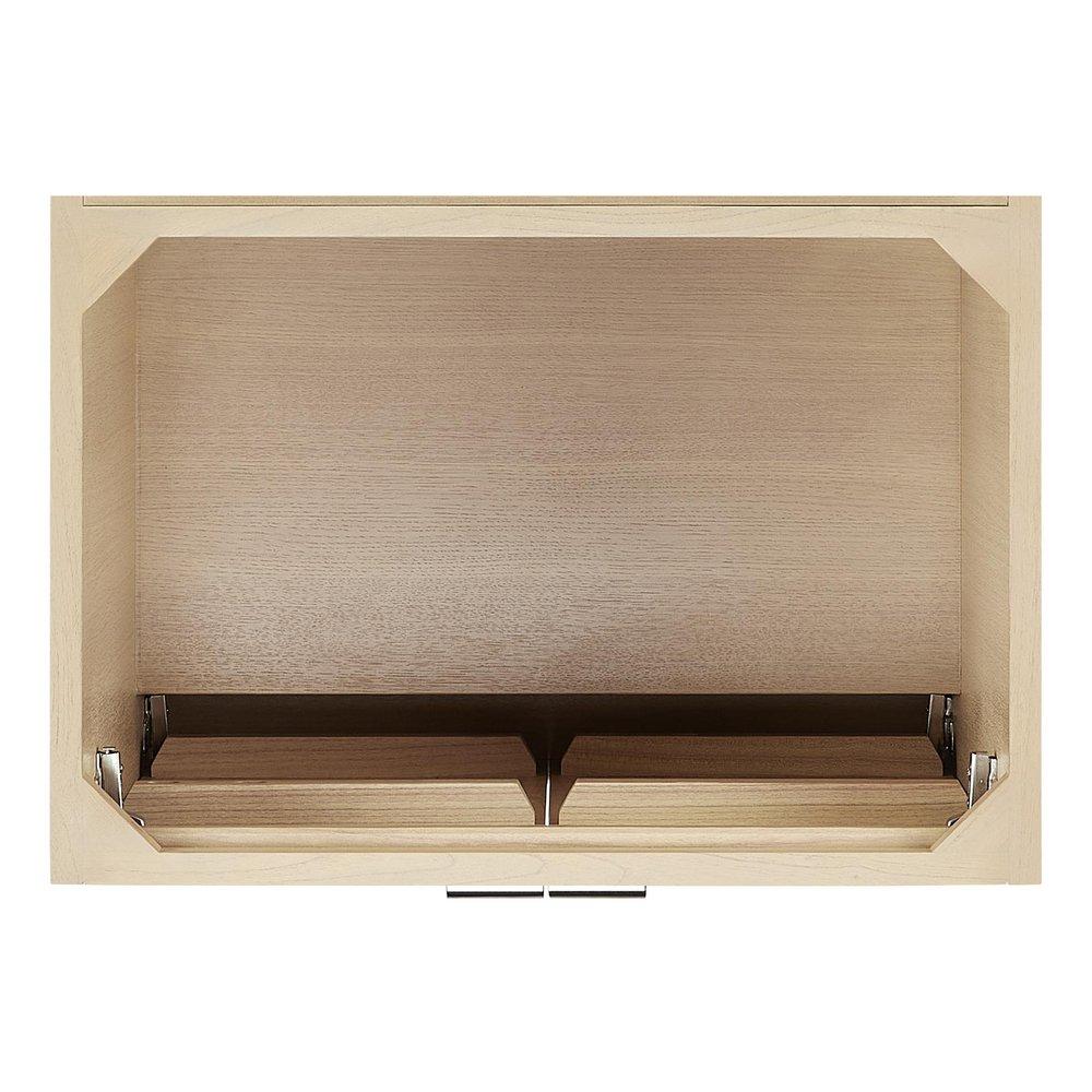 30 BAYLISS VANITY - STONEWARE WHITE - VANITY CABINET ONLY 