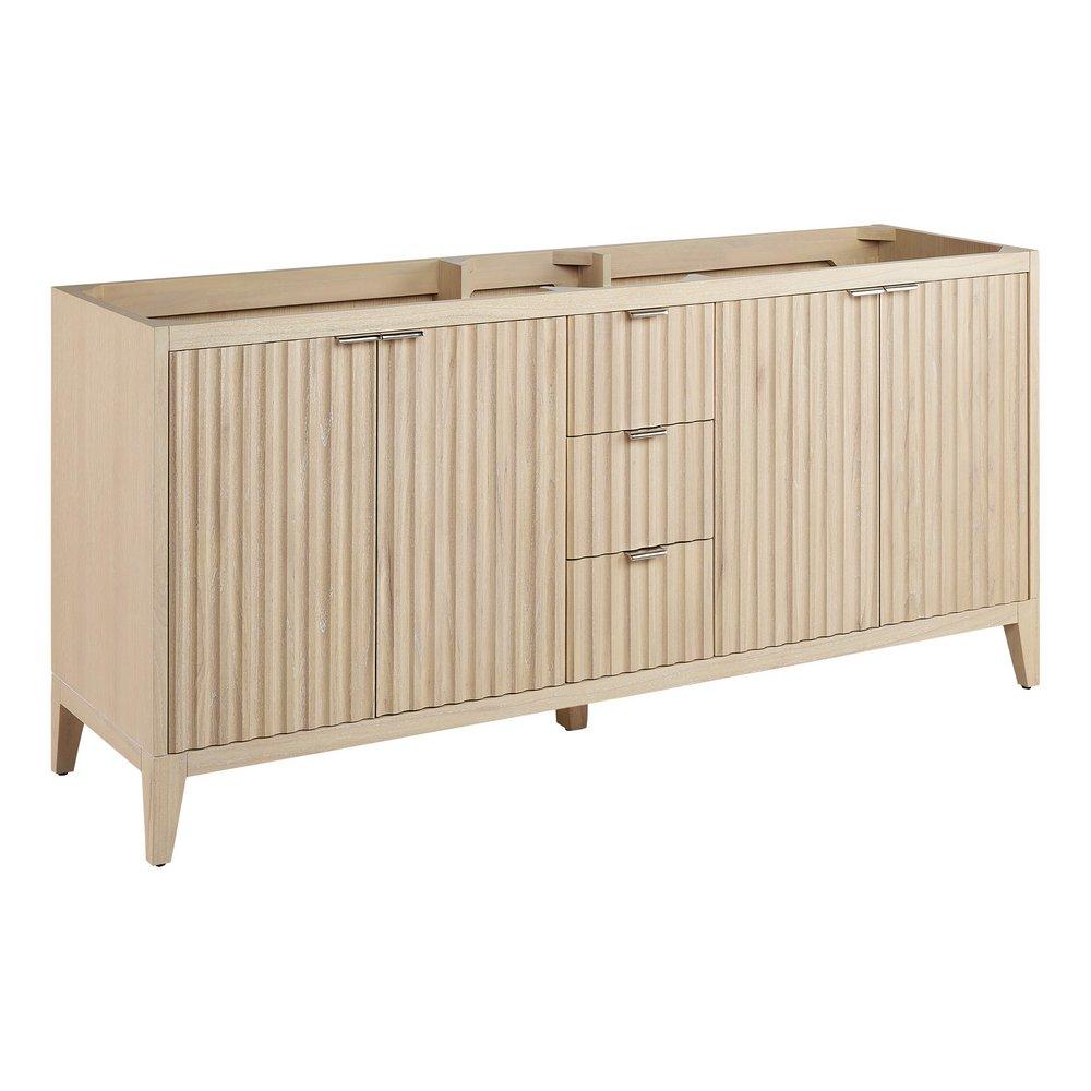 72 BAYLISS VANITY - STONEWARE WHITE - VANITY CABINET ONLY 