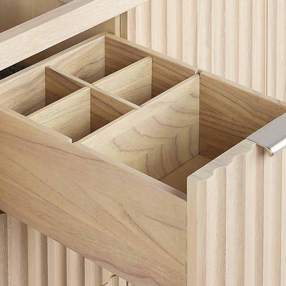 72 BAYLISS VANITY - STONEWARE WHITE - VANITY CABINET ONLY 