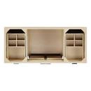 48 BAYLISS VANITY WITH RECTANGULAR UNDERMOUNT SINK - STONEWARE WHITE - FEATHERED WHITE - WIDESPREAD 