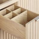 48 BAYLISS VANITY WITH RECTANGULAR UNDERMOUNT SINK - STONEWARE WHITE - FEATHERED WHITE - WIDESPREAD 