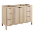 48 BAYLISS VANITY WITH RECTANGULAR UNDERMOUNT SINK - STONEWARE WHITE - FEATHERED WHITE - WIDESPREAD 