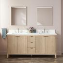72 BAYLISS VANITY WITH RECTANGULAR UNDERMOUNT SINK - STONEWARE WHITE - ARCTIC WHITE - WIDESPREAD 