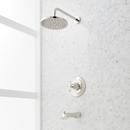 ELITA PRESSURE BALANCE TUB AND SHOWER SYSTEM - CROSS HANDLE - POLISHED NICKEL 