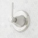 ELITA PRESSURE BALANCE SHOWER SYSTEM WITH HAND SHOWER - LEVER HANDLES - BRUSHED NICKEL 