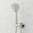ELITA PRESSURE BALANCE SHOWER SYSTEM WITH HAND SHOWER - LEVER HANDLES - POLISHED NICKEL 