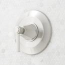 ELITA PRESSURE BALANCE SHOWER SYSTEM WITH SLIDE BAR AND HAND SHOWER - LEVER HANDLES - BRUSHED NICKEL 