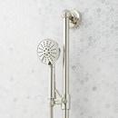 ELITA PRESSURE BALANCE SHOWER SYSTEM WITH SLIDE BAR AND HAND SHOWER - LEVER HANDLE - POLISHED NICKEL 