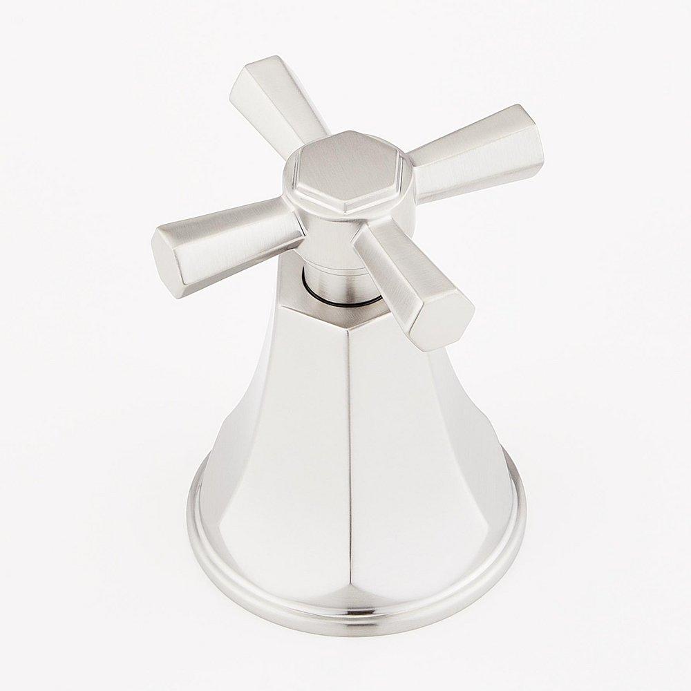 ELITA WIDESPREAD BATHROOM FAUCET - CROSS HANDLES - BRUSHED NICKEL 