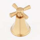 ELITA WIDESPREAD BATHROOM FAUCET - CROSS HANDLES - BRUSHED GOLD 